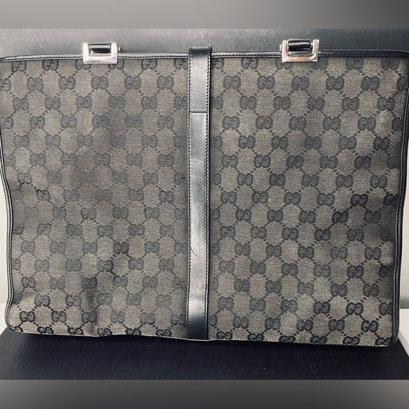 Gucci Jackie Large Tote Bag with Certificate of Authenticity Early 2000 Vintage - Picture 11 of 17